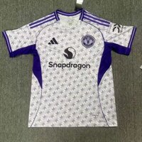 Fan Edition 2526 Áo thi đấu sân khách Manchester United áo thun thể thao ngắn tay bóng đá