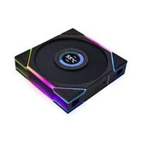 FAN LIANLI UNI FAN TL LCD 120 RGB - REVERSE BLack ( Fan ngược , lẻ )