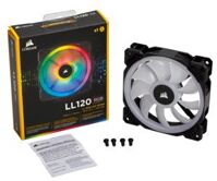 FAN LL120 RGB 120mm Dual Light Loop RGB LED PWM Fan — Single Pack