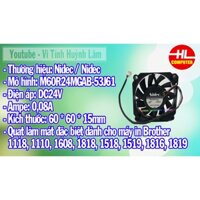 Fan Quạt Nidec 24V 0.8A Cho Máy in Brother DCP 1618W 1519 MFC 1908 1919 1819 1601