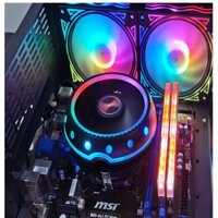 FAN TẢN NHIỆT, FAN CPU, Tản khí UFOX ĐA SOCKET LED RGB