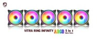 FAN VITRA RING INFINITY ARGB 5 IN 1 AURA SYNC BLACK