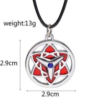 FANFU Đồ Hóa Trang Sáng Tạo Punk Akatsuki Sasuke Uchiha Itachi Trang Sức Thời Trang Ninja Nhật Bản Vòng Cổ Choker Vòng Cổ Naruto Vòng Cổ Anime