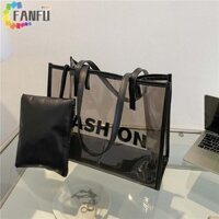 Fanfuzouzu 2 cái / bộ Túi thạch trong suốt Tiệc may thanh lịch