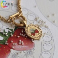 Fanfuzouzu Dâu Dây Xích Choker Ánh Sáng Nữ Phụ Kiện Thời Trang Du Lịch