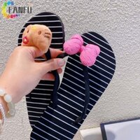 Fanfuzouzu KT Cat Flip Flops Y2K Giày Phụ Kiện Bể Bơi