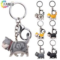 Fanfuzouzu Mèo Con Móc Chìa Khóa Xe Đáng Yêu Mèo Nhật Bản Móc Khóa Dễ Thương