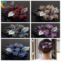 Fanfuzouzu Nữ Kẹp Tóc Mũ Đội Đầu Retro Bé Gái
