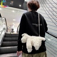 Fanfuzouzu Tây Nguyên Puppy Ba Lô Dachshund Chó Nhồi Bông Đồ Chơi Trẻ Em