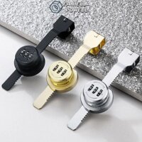 Faniellapowell 2 Khóa Hiển Thị, Nội Thất Hợp Kim Kẽm Khóa Mật Khẩu Cửa Kính, An Ninh 3 Mã Kỹ Thuật Số Phần Cứng Kết Hợp Khóa Tủ Kính