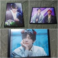 (FANSITE) BTS Khung Tranh FRAME Triễn Lãm Size A3 A2