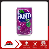 Fanta nho lon 160ml
