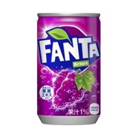 Fanta nho lon mini 160mL nội địa Nhật (lon lẻ)