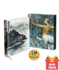 Fantastic Beasts and Where to Find Them: Deluxe Illustrated Edition + [Quà Tặng] Bộ 4 Bookmark 4 Nhà