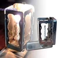 [Fantastictripv] Đèn nến bỏ túi gấp 1 / 2 / 3 miếng: Đèn nến trang trí di động và đa năng để cắm trại, đi bộ đường dài và du lịch MỚI