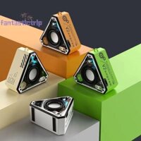 [Fantastictripv] Loa không dây trong suốt di động Mini có đèn RGB Loa ngoài trời Loa siêu trầm Soundbar Máy nghe nhạc âm thanh nổi TWS MỚI