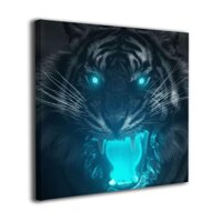 Fantasy Tiger Art Minh Họa Trang Trí Tường Treo Tường Bằng Vải Bố Nghệ Thuật Tranh Trang Trí Không Khung Cho Trang Trí Văn Phòng Gia Đình XCM