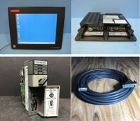 Fanuc Hmi-Cab-C52 Quick Panel Cable TCP Device to PLC Port 1 Connection With CPU SLC 5/03 5/04 Cable Rs232 DB25 Male to DB9 Female Length 10M