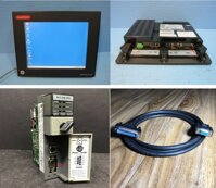 Fanuc Hmi-Cab-C52/E Quick Panel Cable TCP Device to PLC Port 1 Connection With CPU SLC 5/03 5/04 Cable Rs232 DB25 Male to DB9 Female Length 2M