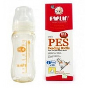 Bình sữa cổ rộng Farlin PES-888 - 270ml