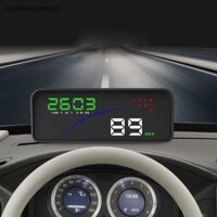[Fas] Tốc độ kỹ thuật số ô tô OBD2 HUD Đồng hồ tốc độ tự động Nhiệt độ nước Điện áp Tiêu thụ dầu Màn hình hiển thị cho xe tải VN