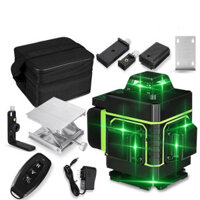 FASGet 4D 16 Lines Green Laser Levels 360 Horizontal &Vertical Cross Lines With Auto Self-Leveling super powerful Laser