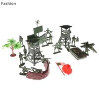 [Fashion] 21 món đồ chơi mô hình bằng nhựa mô hình lính phụ kiện quân đội nam cảnh cát quân đội