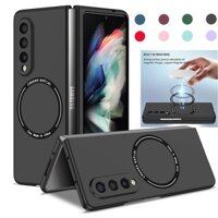 Fashion Case for Samsung Galaxy Z Fold 3 5G Cover Magnetic Wireless Charging Shockproof Drop-Proof shell