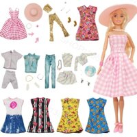 Fashion Clothing for Barbie Ken Dolls Clothes Movie Dress Up Denim Pants Set 1/6 Princess Skirts Bjd Toys for Girls Acce