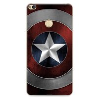 Fashion Design Captain America Phone Case cover for Xiaomi MI 8 / MI mix 2s / MI A1 / MI note 3 / MI max 2 / MI 5S / MI 8 SE Captain America Pattern Casing housing