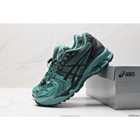 Fashion Giày Sneaker ASICS GEL-KAYANO 14 Black Green Full Box