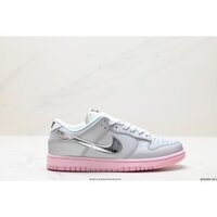 Fashion Giày Sneaker Nam Nữ *_NIKE DunkLow LX Gray pink Full Box