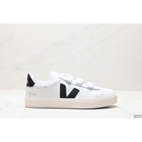 Fashion Giày Sneaker Nam Nữ *_VEJA Recife White Black Full Box