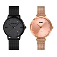 Fashion Simple Watches for Women - Classic Analog Waterproof Womens Watch with Date Quartz Casual Unisex Ladies Wrist Watch Stainless Steel Mesh Band