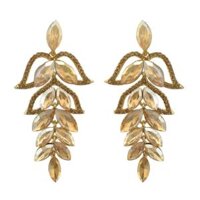 Fashion Women   Stud Wedding Party Jewelry - Gold