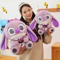 Fashionconnect Stitch Sang Trọng Búp Bê, Hoạt Hình Lông Tơ Stitch Đồ Chơi Sang Trọng, Mới Lạ Màu Tím Ins Mềm Đồ Chơi Anime Nhồi Bông Quà Tặng Sinh Nhật