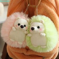 Fashionden Nhím Sang Trọng Đồ Chơi, Màu Trơn Lông Nhím Sang Trọng Gối, Kawaii Mềm Mại Hoạt Hình Dễ Thương Thú Nhồi Bông Búp Bê Trang Trí Nhà