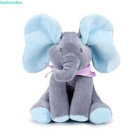 Fashionden Trốn Tìm Voi, Tai Di Động Hát Voi Sang Trọng Đồ Chơi, Thú Nhồi Bông Chơi Trò Chơi Âm Nhạc Điện Tử Nhồi Bông Búp Bê Voi Bé Trai Bé Gái