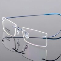 Fashionlightweight Không Vành Kính Khung Nhớ Titan Kính Mắt Khung Cảnh Theo toa Khung Quang Cận Thị