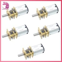 [Fashionmall11.vn] 5 CÁI GA12-N20 MiNI Metal Gear Motor DC 3V Gear Wheel Gear Gear Gear Motors 15RPM