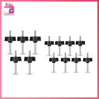 [Fashionmall11.vn] Bộ núm T Bolt, Đai ốc vít và núm nhựa T - Dụng cụ chế biến gỗ Đồ gá vít, Sử dụng với 1 / 4In và T-Track