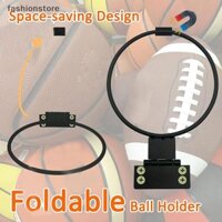 [Fashionstore] 1 Cái Đế Bóng Rổ Treo Tường Sắt Có Thể Gập Lại Bóng Rổ Đa Năng Giá Để Đồ Giá Trưng Bày [VN]