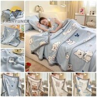 Fashyuner 1 Cái Chăn Ném, Chăn Mỏng Capybara Dễ Thương Ấm Áp, Mềm Bền Đẹp 120x200cm 150x200cm Khăn Lau Flannel Phòng Ngủ Phòng Khách
