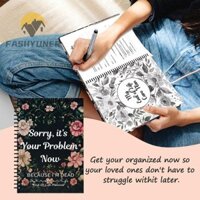 Fashyuner Công cụ lập kế hoạch cuối đời, Khi tôi đi Cuốn sách làm việc Tôi đã chết Bây giờ Người lập kế hoạch sách nào Hướng dẫn Sổ tay lập kế hoạch kế hoạch di sản, Sách chương trình nghị sự màu sáng tạo