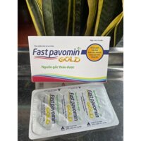 FAST PAVOMIN GOLD -giảm ốm nghén, buồn nôn, chán ăn cho mẹ bầu, nguồn gốc thảo dược (hộp 30 viên)