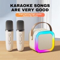 [Fast Ship] K12 Di Động Không Dây Trẻ Em Karaoke Loa Bluetooth Micro Mini Hát Tại Nhà KTV Âm Thanh Loa Siêu Trầm Thẻ Ngoài Trời Âm Nhạc