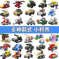 Fast Shipment—Building Block Assembling Car Wooden Toys Small Particle Boy Toy Prize School Opening Wholesale Kindergarten Gift for School Opens Reward 8J0G