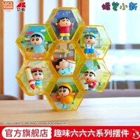 Fast Shipment—New Year Gift Smart Creation Crayon Shin-chan Blind Box Six Six Six Figurine Peripheral Hand Office Doll Creative MXQF