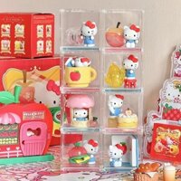 【Fast shipping】blind box hello kitty、Mô hình Blindbox Sanrio Hello Kitty chính hãng MOETCH chủ đề Sweetheart