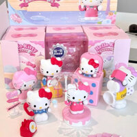 【Fast shipping】blind box hello kitty、Mô hình Blindbox Sanrio Hello Kitty chính hãng MOETCH chủ đề Sweetheart